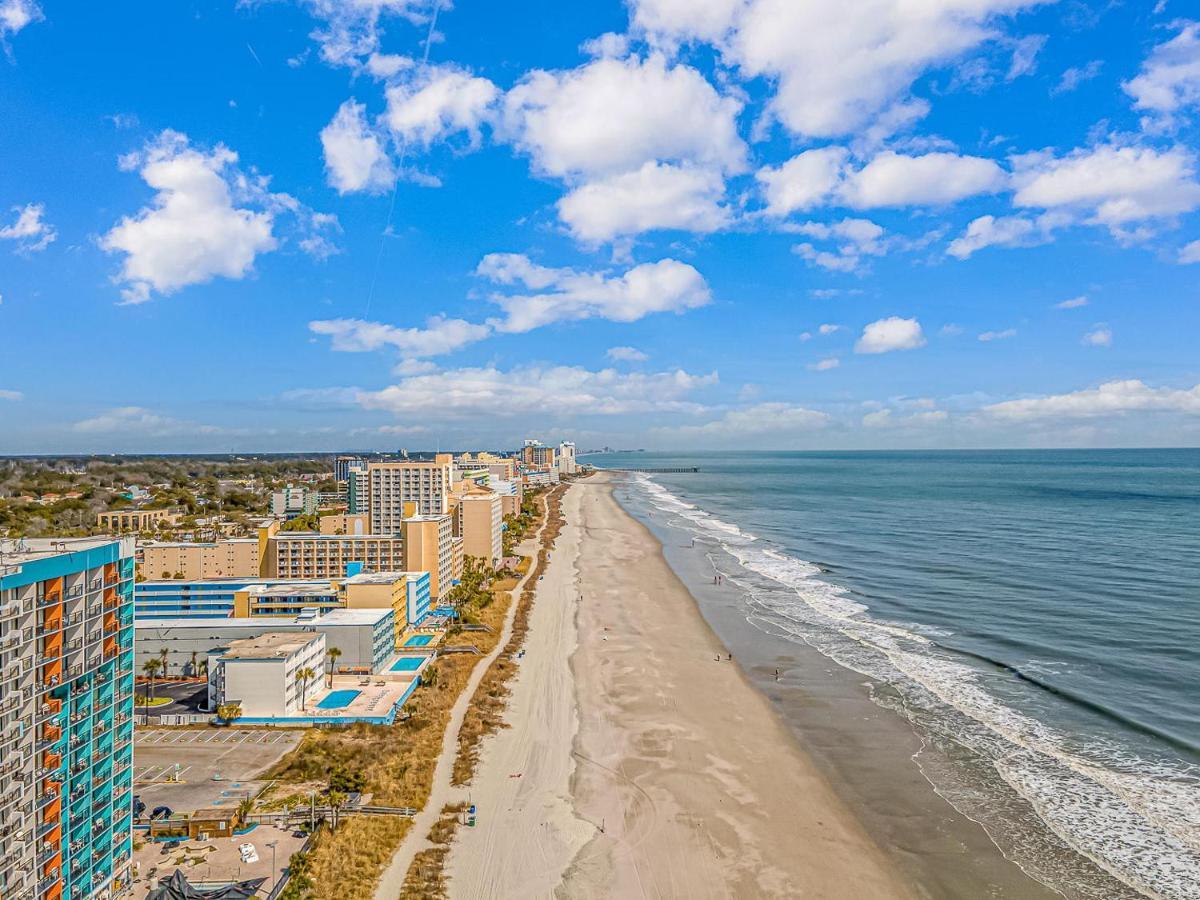Ocean Front Studio With Amazing Views Palace Resort 1801 Sleeps 5 Guests Myrtle Beach Exteriér fotografie